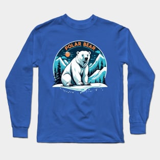 Polar bear gift ideas for kids and adults Long Sleeve T-Shirt